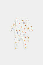 Load image into Gallery viewer, Mothercare Diggers Zip-Up Baby Sleepsuit
