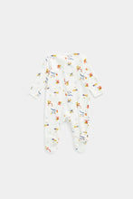 Load image into Gallery viewer, Mothercare Diggers Zip-Up Baby Sleepsuit
