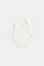 Load image into Gallery viewer, Mothercare Animal Faces Long-Sleeved Baby Bodysuits - 5 Pack
