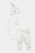 Load image into Gallery viewer, Mothercare Woodland 3-Piece Baby Outfit Set
