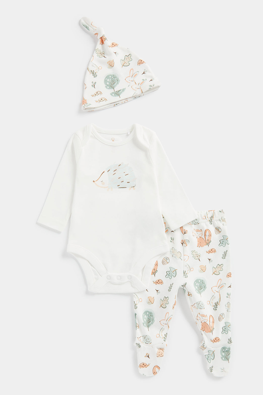 Mothercare Woodland 3-Piece Baby Outfit Set