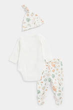 Load image into Gallery viewer, Mothercare Woodland 3-Piece Baby Outfit Set
