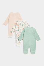 Load image into Gallery viewer, Mothercare Woodland Footless Baby Sleepsuits
