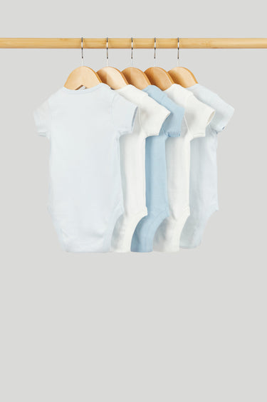 Mothercare Short-Sleeved Bodysuits - 5 Pack