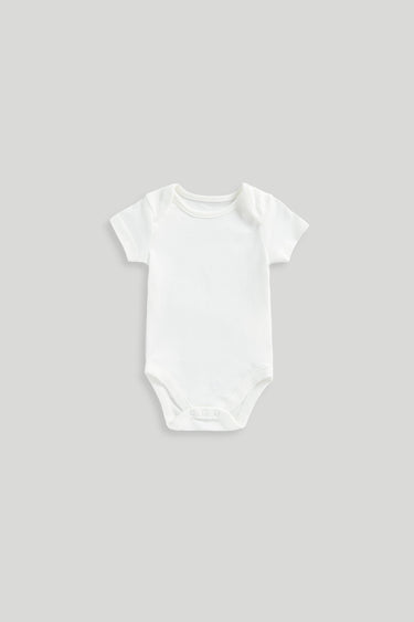 Mothercare Short-Sleeved Bodysuits - 5 Pack