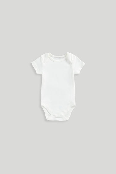 Mothercare Short-Sleeved Bodysuits - 5 Pack