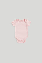 Load image into Gallery viewer, Mothercare Short-Sleeved Bodysuits - 5 Pack
