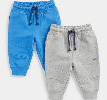 Mothercare Blue and Grey Jogger - 2 Pack