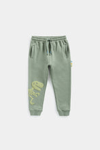 Load image into Gallery viewer, Mothercare Green Dinosaur Joggers
