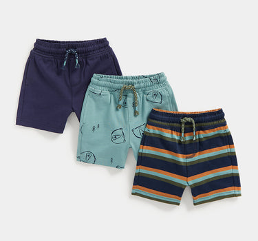 Mothercare Jersey Shorts - 3 Pack