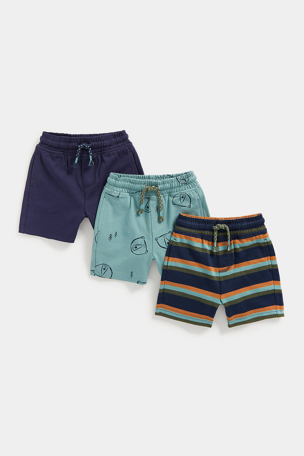 Mothercare Jersey Shorts - 3 Pack