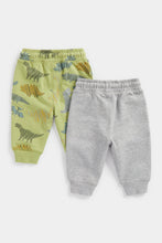 Load image into Gallery viewer, Mothercare Dino Club Joggers - 2 Pack
