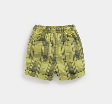 Mothercare Checked Cotton Shorts
