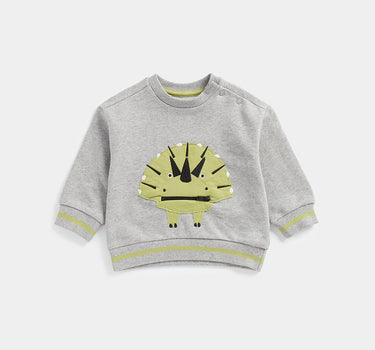 Mothercare Grey Dinosaur Sweat Top
