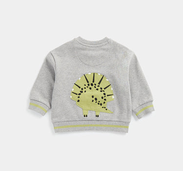 Mothercare Grey Dinosaur Sweat Top