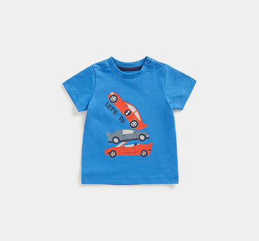 Mothercare Blue Car T-Shirt