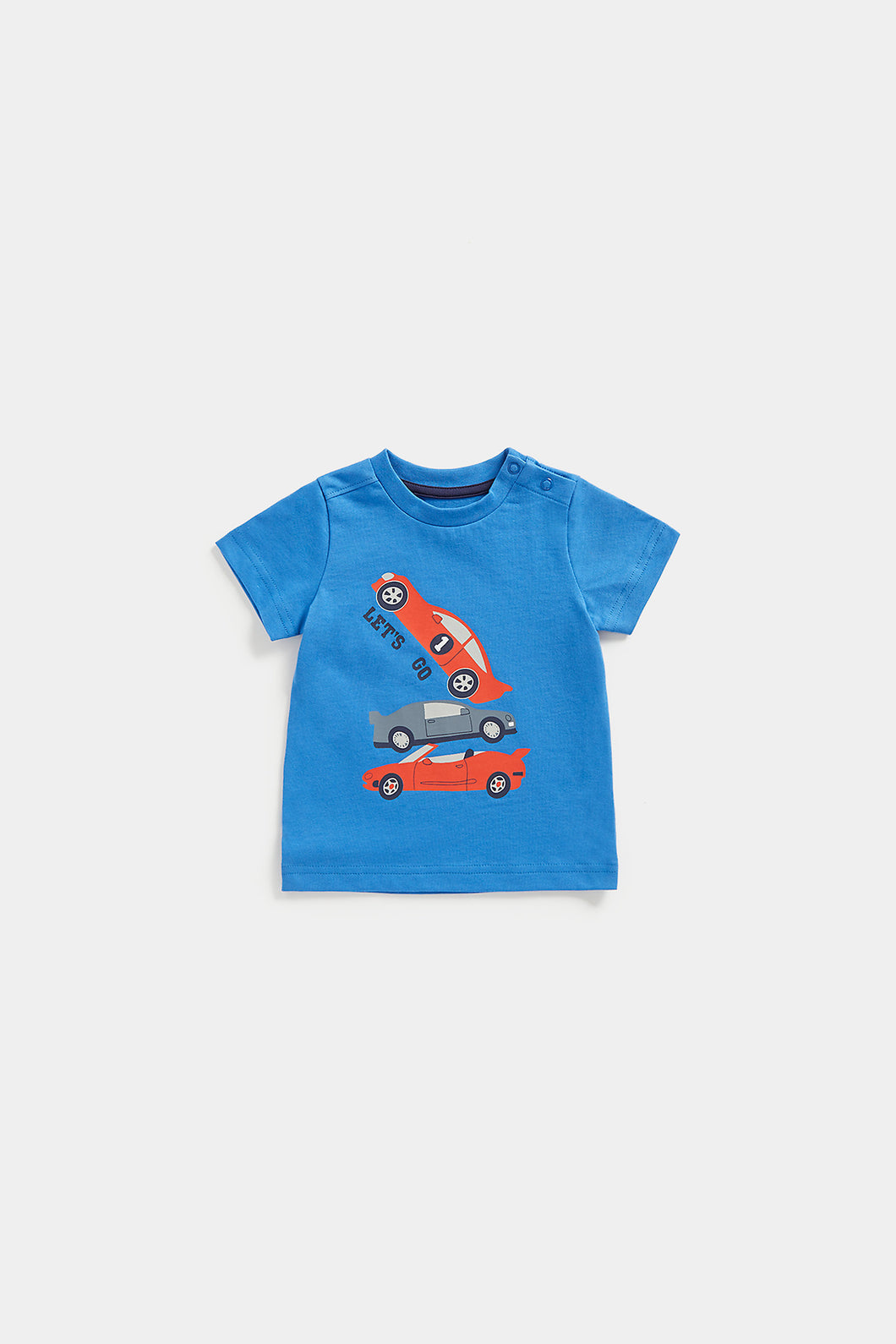 Mothercare Blue Car T-Shirt