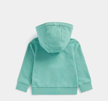 Mothercare Teal Zip-Up Hoody