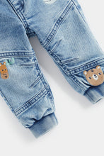 Load image into Gallery viewer, Mothercare Character Denim Joggers
