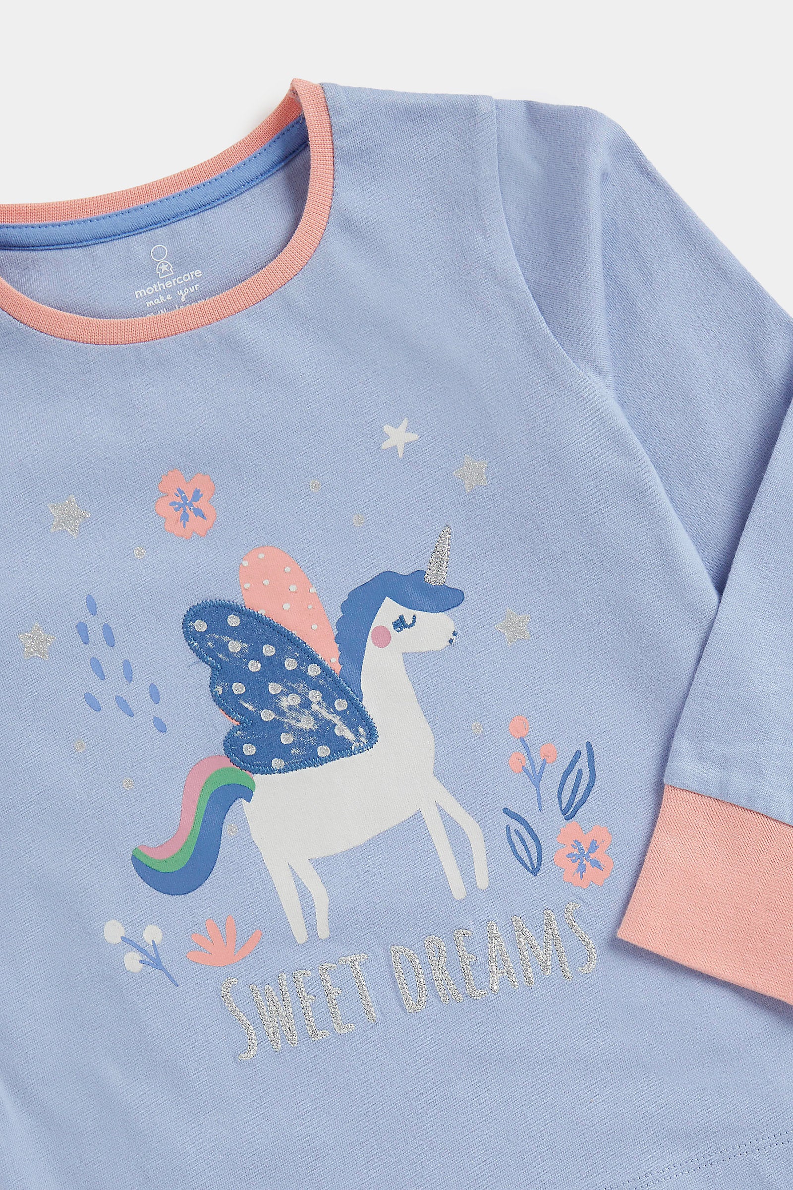 Mothercare Unicorn Pyjamas - 2 Pack