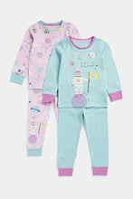 Load image into Gallery viewer, Mothercare Space Pyjamas - 2 Pack
