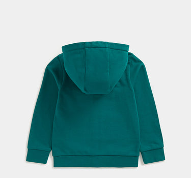 Mothercare Green Zip-Up Hoody