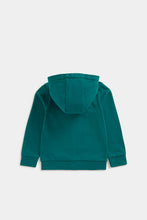 Load image into Gallery viewer, Mothercare Green Zip-Up Hoody
