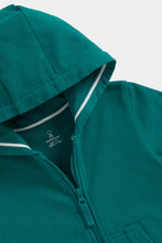 Load image into Gallery viewer, Mothercare Green Zip-Up Hoody
