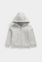 Load image into Gallery viewer, Mothercare Grey Zip-Up Hoody
