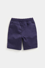 Load image into Gallery viewer, Mothercare Navy Cargo Shorts
