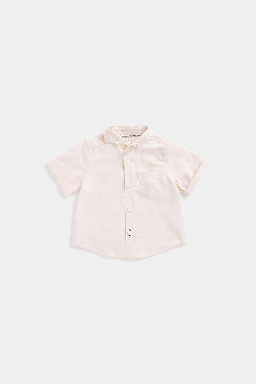 Mothercare Pink Short-Sleeved Shirt