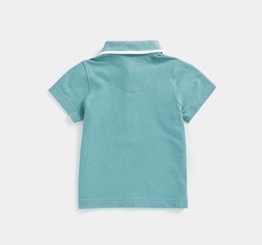 Mothercare Teal Polo Shirt
