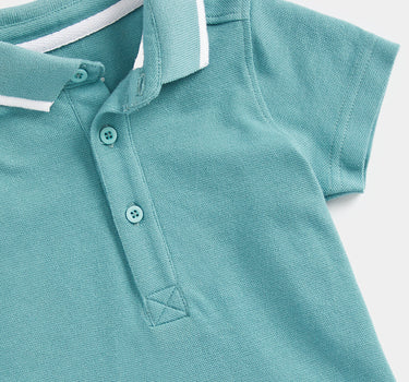 Mothercare Teal Polo Shirt