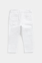 Load image into Gallery viewer, Mothercare White Chino Trousers
