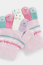 Load image into Gallery viewer, Mothercare Cat Character Gloves
