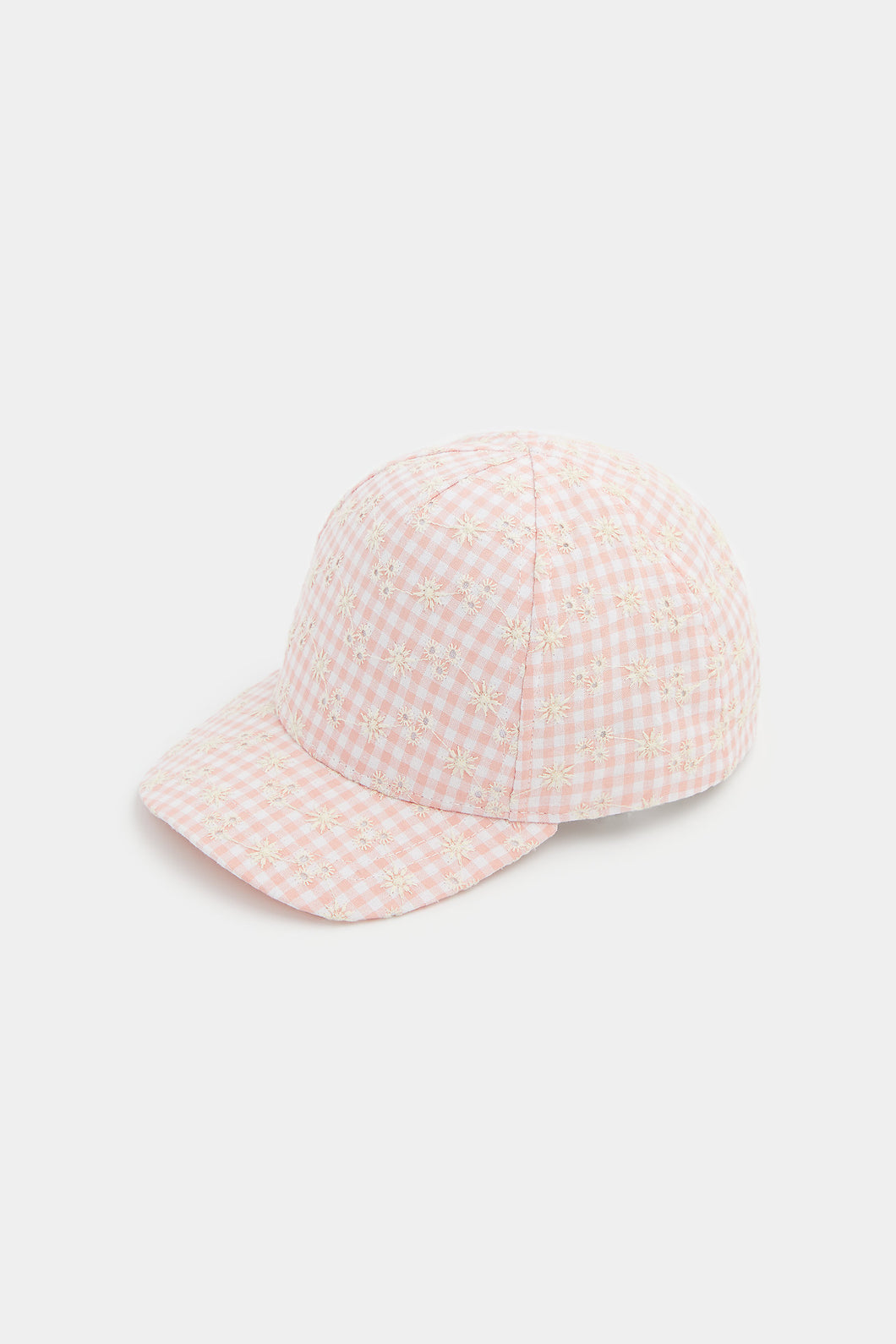 Mothercare Pink Checked Cap