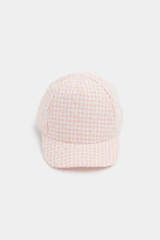 Load image into Gallery viewer, Mothercare Pink Checked Cap
