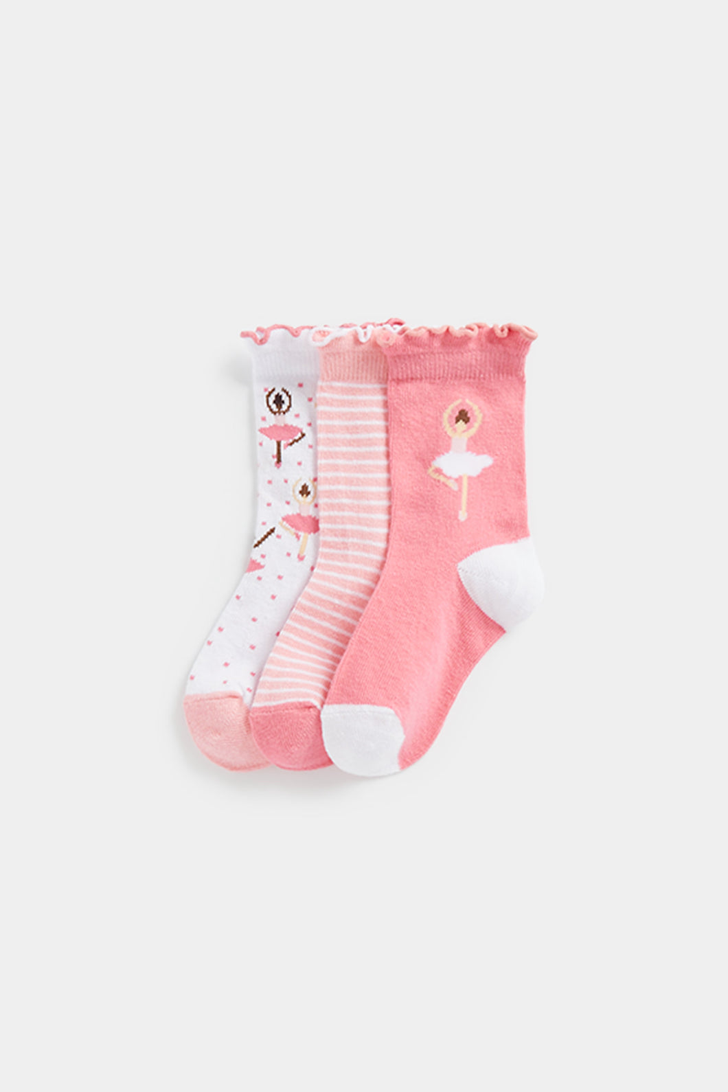 Mothercare Ballerina Socks - 3 Pack