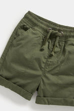 Load image into Gallery viewer, Mothercare Khaki Cotton Shorts
