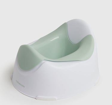 Mothercare Potty High Back Green And White