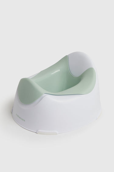 Mothercare Potty High Back Green And White