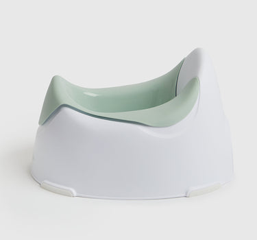 Mothercare Potty High Back Green And White