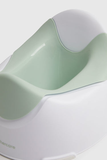 Mothercare Potty High Back Green And White