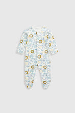 Load image into Gallery viewer, Mothercare Safari Baby Sleepsuits - 3 Pack
