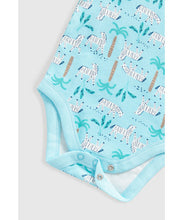 Load image into Gallery viewer, Mothercare Zebra Short-Sleeved Bodysuits - 5 Pack

