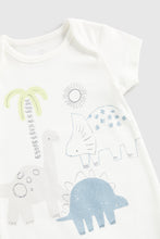 Load image into Gallery viewer, Mothercare Dinosaur Rompers - 2 Pack
