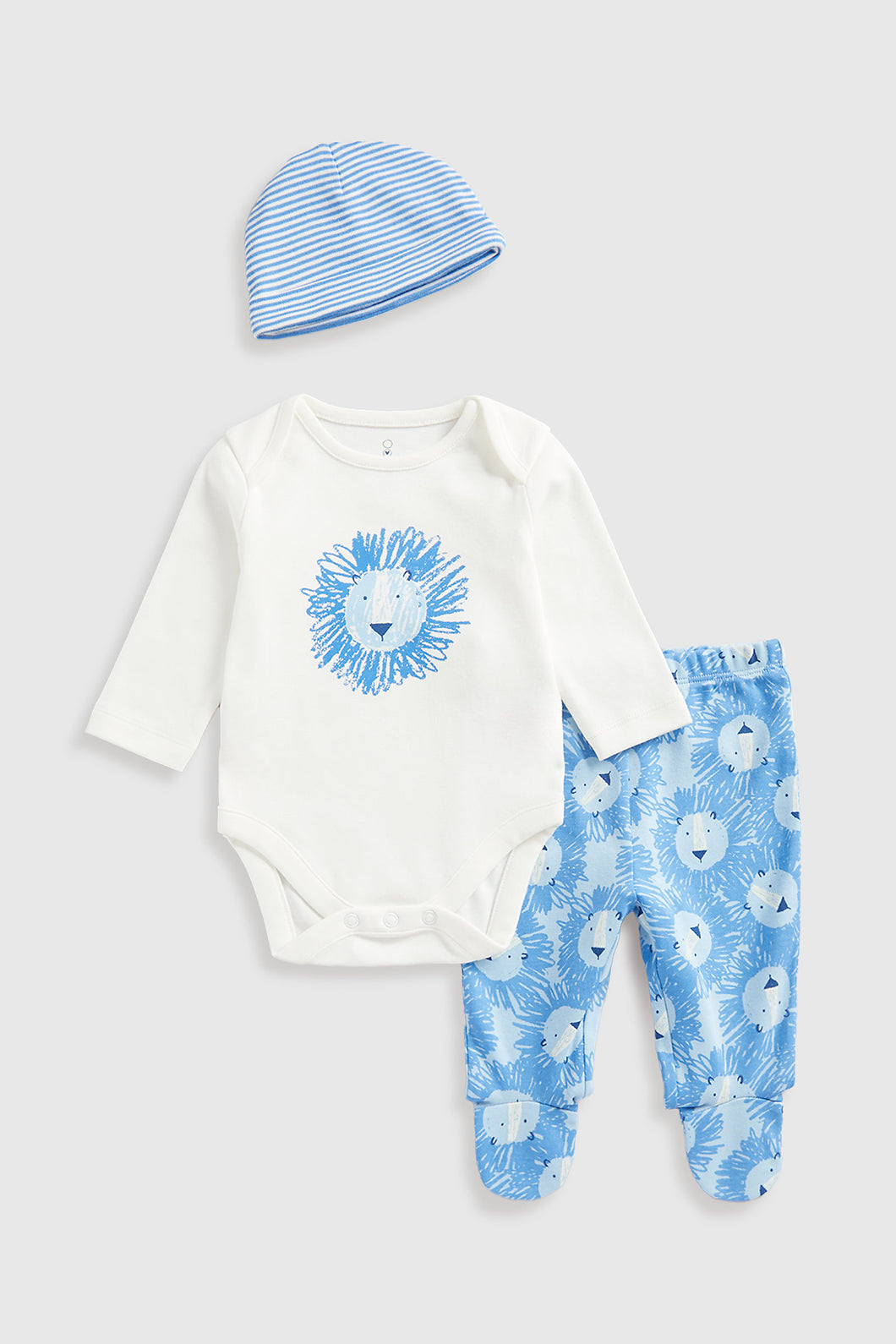 Mothercare Lion 3-Piece Baby Outfit Set