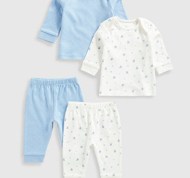 Mothercare Ditsy Baby Pyjamas - 2 Pack