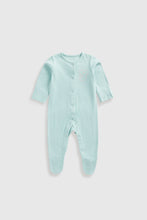 Load image into Gallery viewer, Mothercare Safari Baby Sleepsuits - 3 Pack
