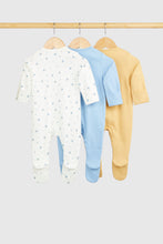 Load image into Gallery viewer, Mothercare Ditsy Floral Baby Sleepsuits - 3 Pack
